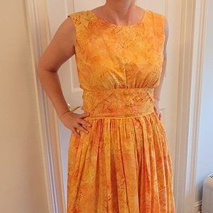 Yellow & Orange Sundress